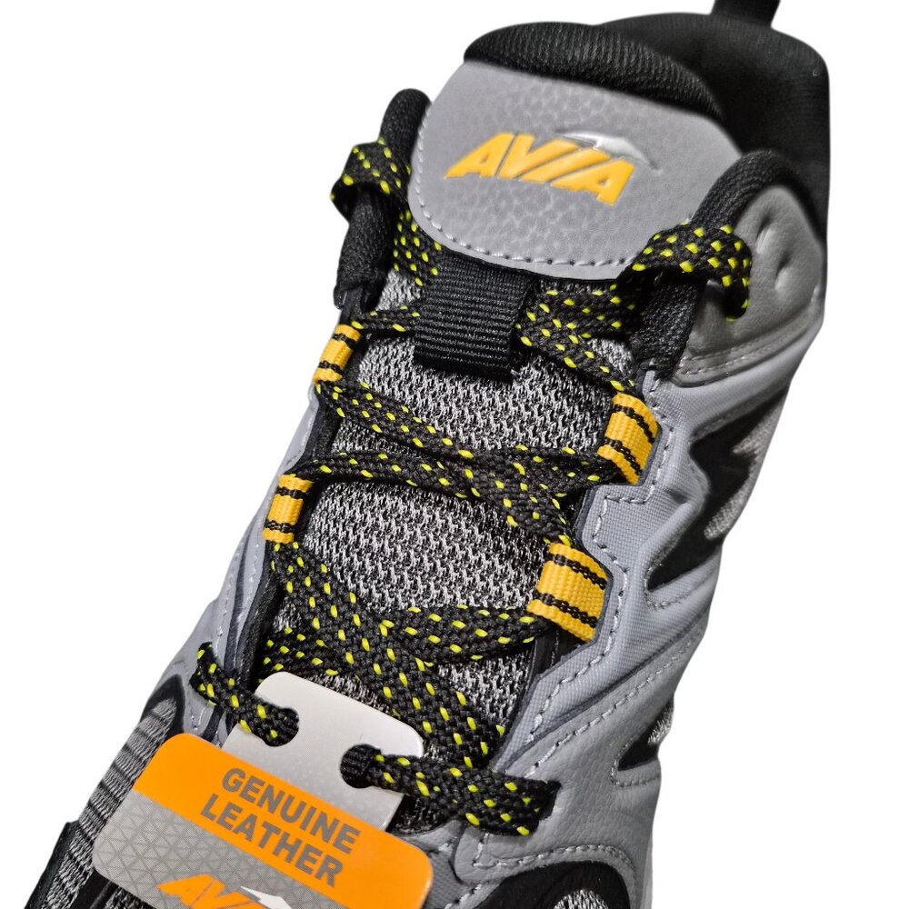 Avia Men's Talus Walking Rugged Trail Shoes Size 8-13 Gray Wide Width Available - Picture 10 of 11